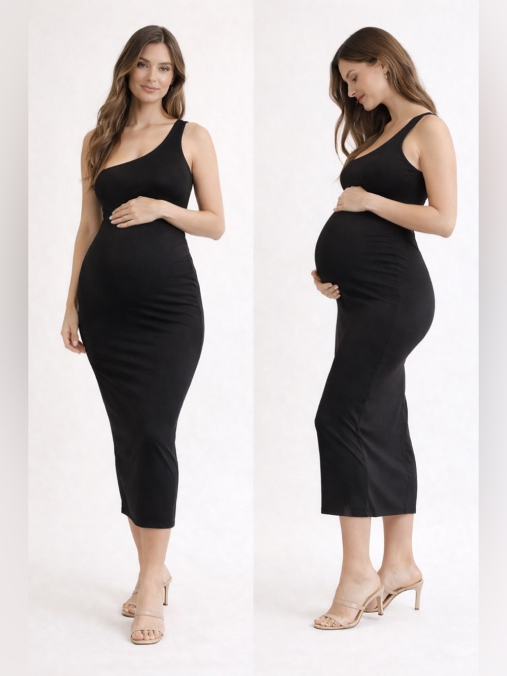 Bumpsuit The Sophia One Shoulder Dress In Black Size Large NWT